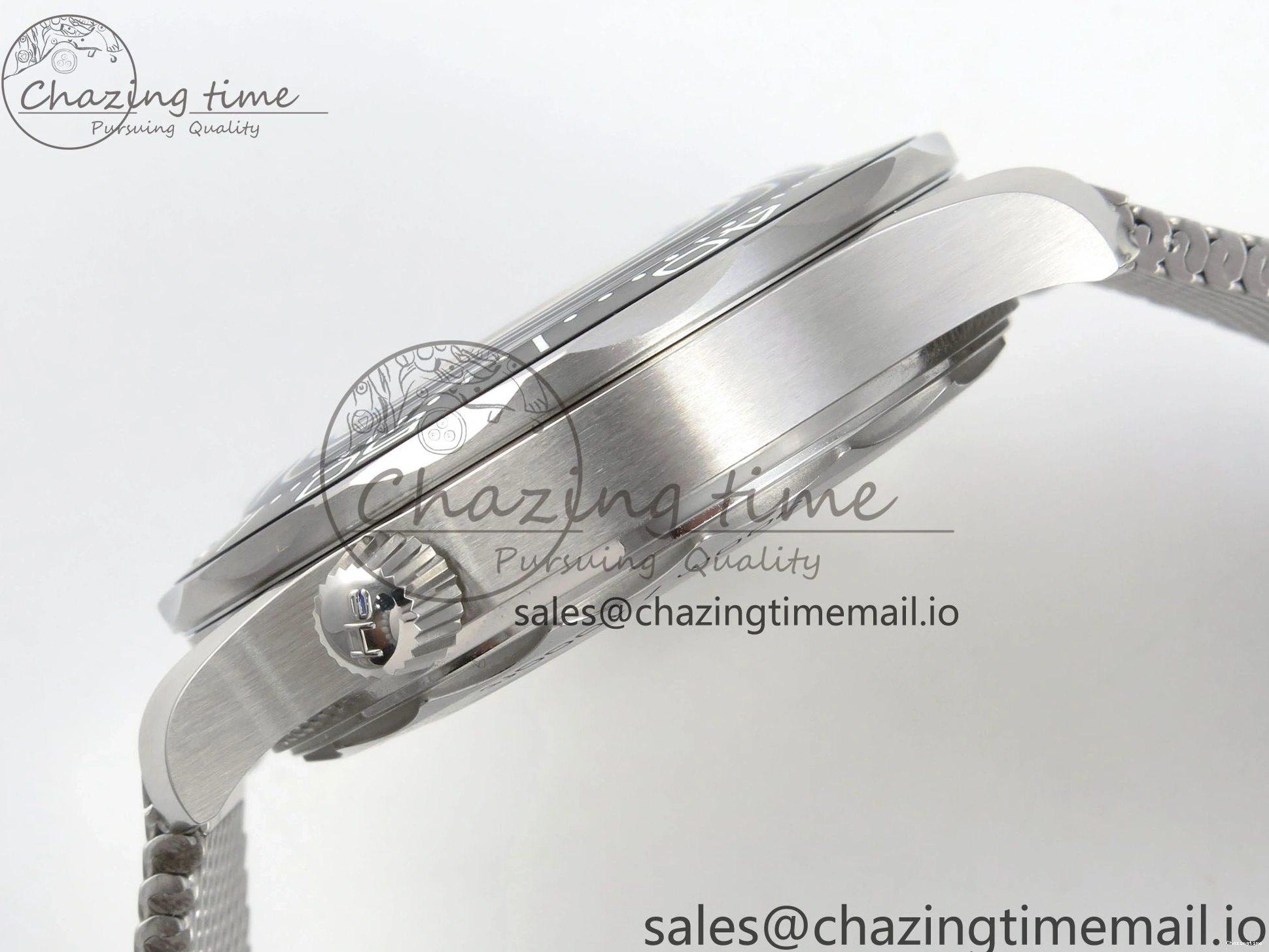 0225 Seamaster 300M 42mm SS VSF Best Edition Black Dial On Mesh Bracelet A Stretchable 7658